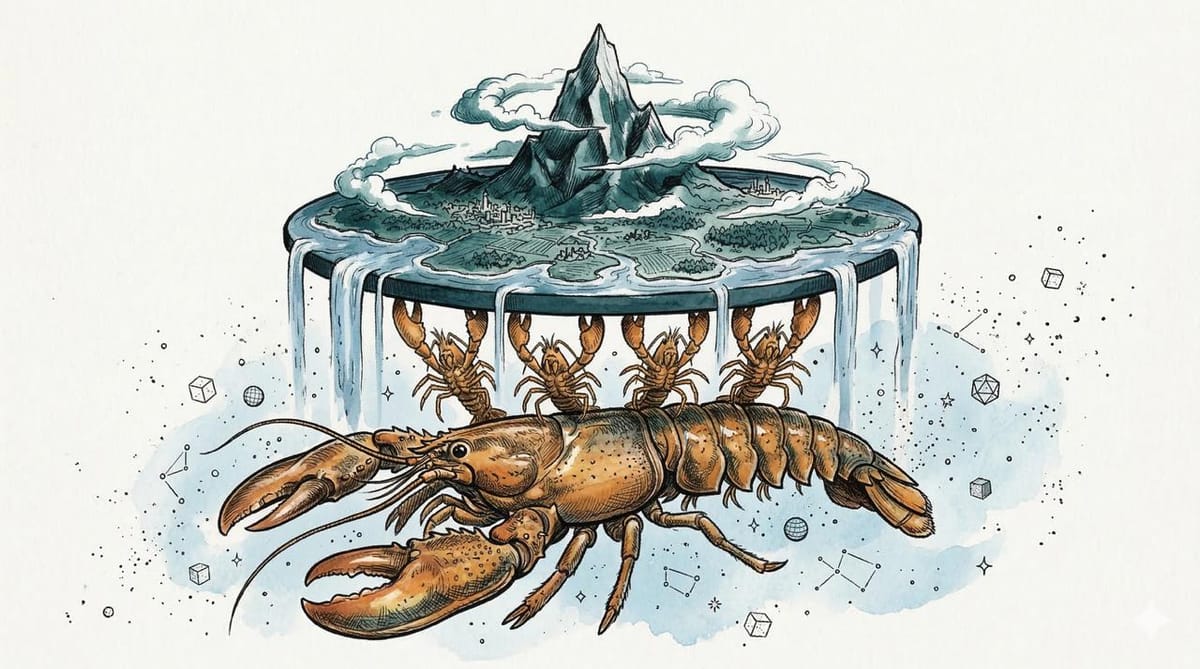 Lobsters All the Way Down: Accelerando, OpenClaw, and a Weird Coincidence